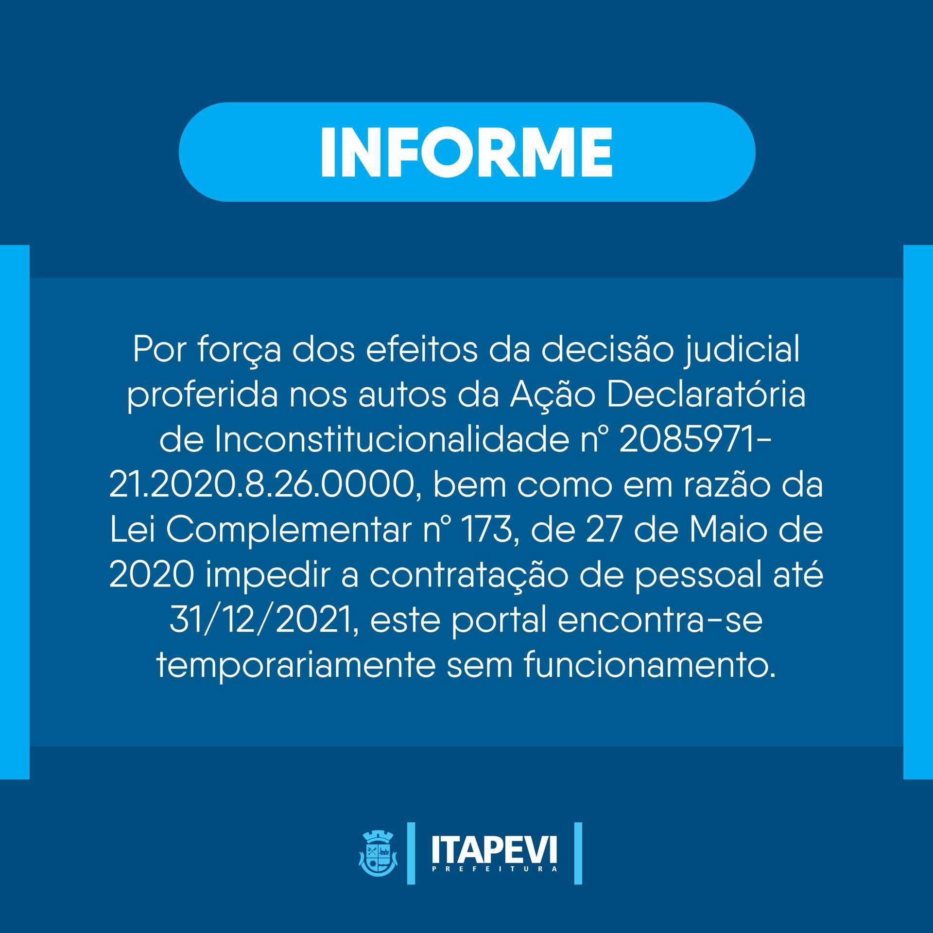 Prefeitura de Itapevi - Informamos que o Resolve Fácil estará