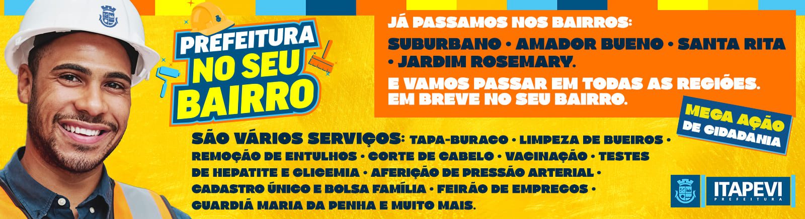 Banner Prefeitura no seu Bairro